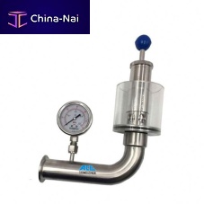 Pneumatically-operated valve for controlfor waterfor liquid food products and beverages