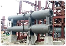 Shell and tube heat exchanger liquid/liquidgas/liquidstainless steel