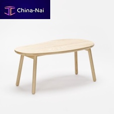 Contemporary bench Pebbleashwithout backrestwithout armrests