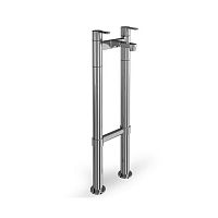 Double-handle bathtub mixer tap CTA6 floor-mountedmechanicalbrass