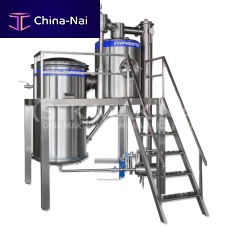 Vacuum evaporator processfor dairy products
