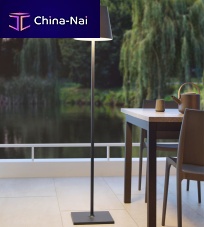 Floor lamp QUINTaluminumcast aluminumcontemporary