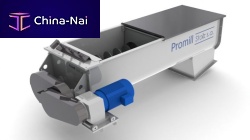 Twin-screw feeder motorizedfor pellets