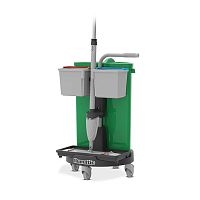 Cleaning trolley NC0Rplasticfor storage containersheavy-duty