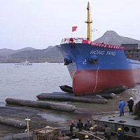 Harbors and terminal airbag MLG-Tlaunching