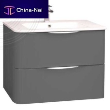 Double washbasin cabinet MANNAR 401511119wall-hungMDFceramic