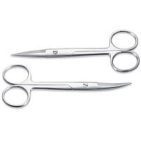 Surgery scissors 115-1251for humanscurvedstraight
