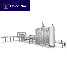 Top-loading case packer RELENTLESSfully-automaticfor boxesfor cardboard boxes