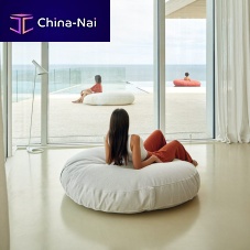 Round garden bed MARIAsinglecontemporaryupholstered