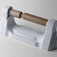Wall-mounted toilet roll holder BARCELONAmetalhome