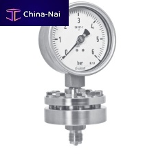 Diaphragm seal with flange connection D700 for pressure gaugesprocesschemical