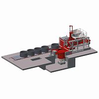 Drainage pipe production line BLIZZARDfor boxesfor concrete manholesautomatic