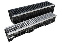 Slot drainage channel COMPACT with gratingcast iron gratestreet