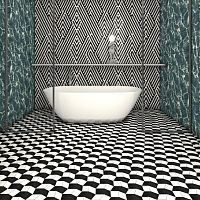 Indoor tile DISTORTIONbathroomwallfloor