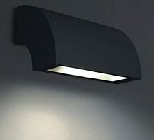 Contemporary wall light ARCOoutdoorcast aluminumglass