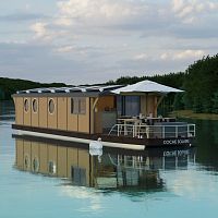 Catamaran houseboat COCHE SOLAIREinboardelectric2-cabin