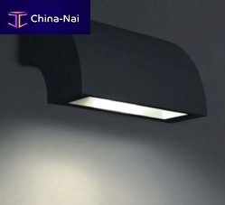 Contemporary wall light ARCOoutdoorcast aluminumglass