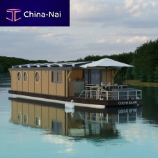 Catamaran houseboat COCHE SOLAIREinboardelectric2-cabin