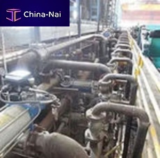 Steam condenser for the paper industry