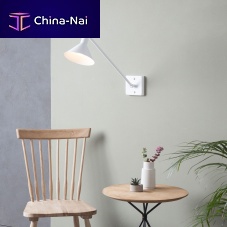 Contemporary wall light Factory W1indoormetalconical