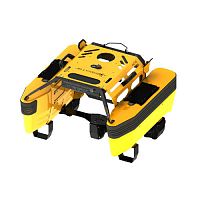 Pollution control aquatic drone Jellyfishbotautonomousanti-pollution boom deploymentremote-controlled