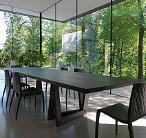 Contemporary table Quadror 03ashash baserectangular