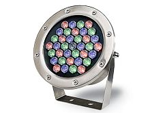 Surface mounted spotlight ARCSOURCE 36LEDroundsteel