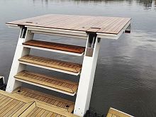 Swim platform size 1for yachtstransom-mount