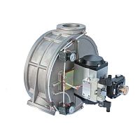 Diverter valve ballpneumaticfor powders