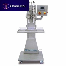 Semi-automatic filler containertrayfor ice cream production