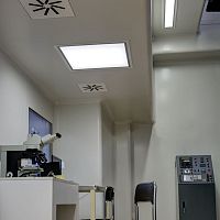 Surface-mounted light fixture CLEAN ROOM CDPrecessed ceilingLEDfluorescent