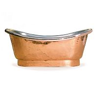 Oval bathtub MARIE-ANTOINETTEfree-standingcopper