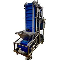 Weight dosing unit for the food industry