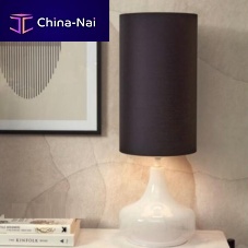 Contemporary lampshade REYKJAVIK/T25/W/2545/B fabricglass