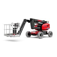 All-terrain articulated boom lift 160 ATJ serieswheeledelectricindoor/outdoor