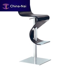 Contemporary bar stool TAMPA metal baseadjustable
