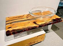 Wooden vanity top WASHBASINcustom