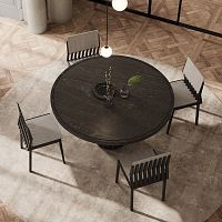 Contemporary dining table LAGOMplywoodstained woodbirch