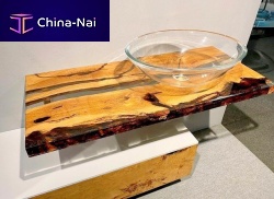 Wooden vanity top WASHBASINcustom