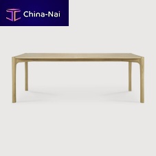 Contemporary dining table PI oakoak baserectangular