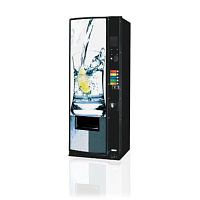Beverage vending machine cold productfor airport