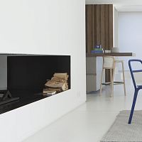 Contemporary bar stool FRANTZ 889wooden