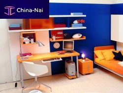 Contemporary desk BOISERIE E SCRITTOIwoodenwith shelfchild's