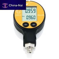 Pressure gauge with LCD display LEO 2 threadedelectronicIP65