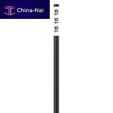 Contemporary light column ARIZONAaluminumstainless steelPMMA
