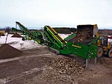 Mining screening unit S130mobile