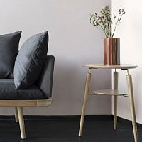 Scandinavian design side table MY SPOToakMDFsteel