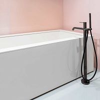 Rectangular bathtub surround Colorporcelain stoneware