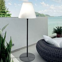 Floor-standing lamp PASCIlacquered metalthermoplasticcontemporary
