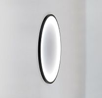Contemporary wall light luna W900indoorlacquered aluminumopal